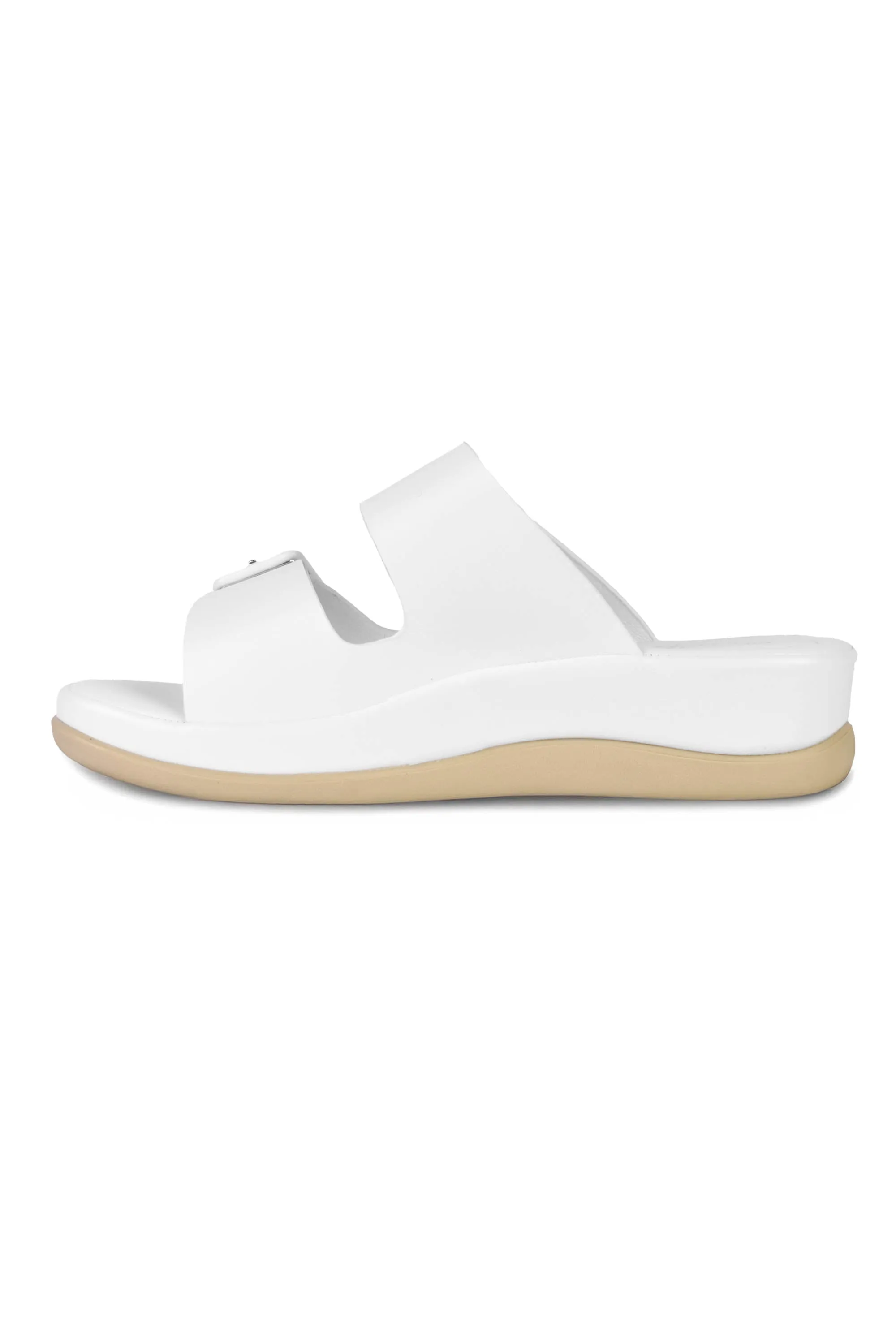 01-5221 Flat Buckle Slipper
