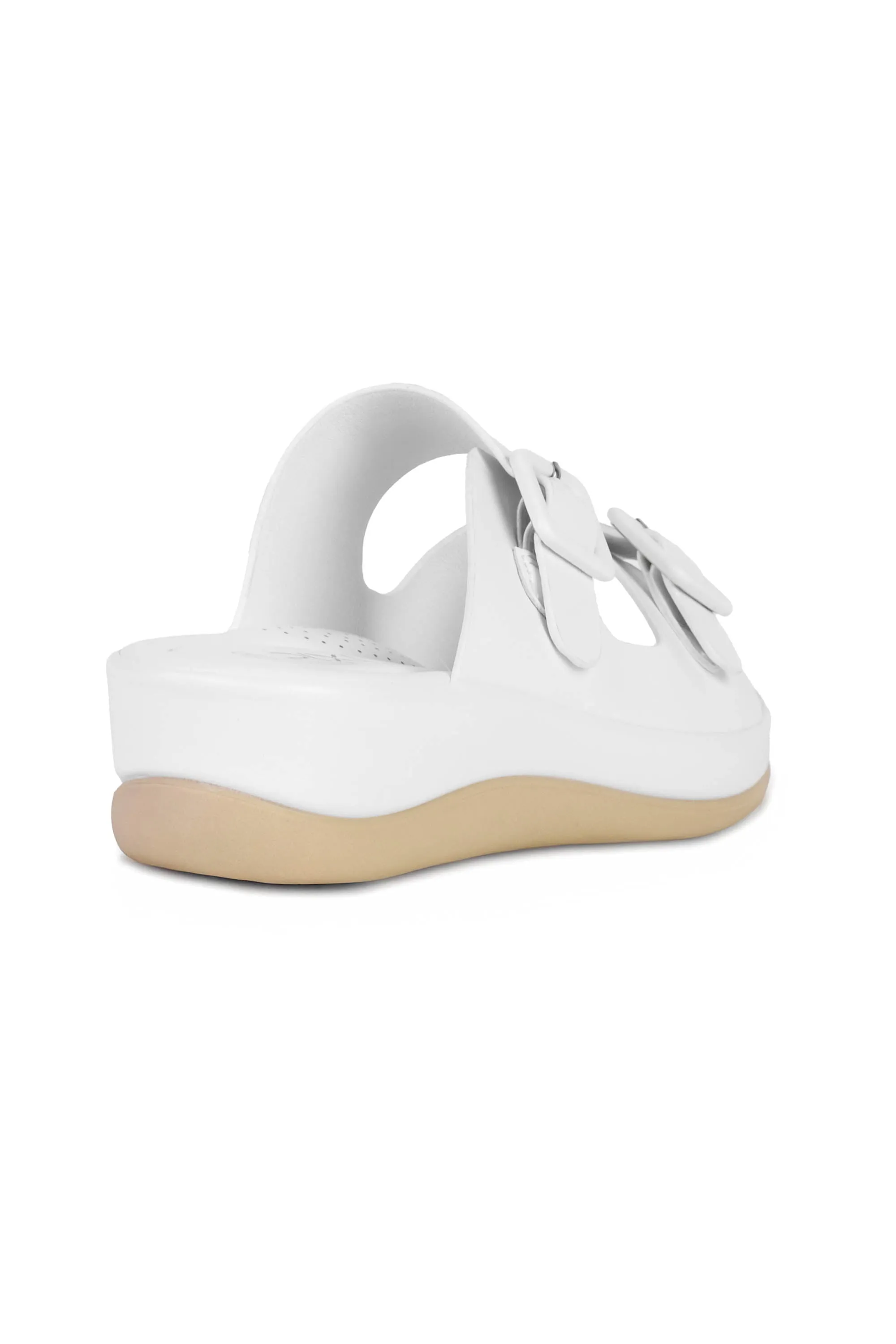 01-5221 Flat Buckle Slipper