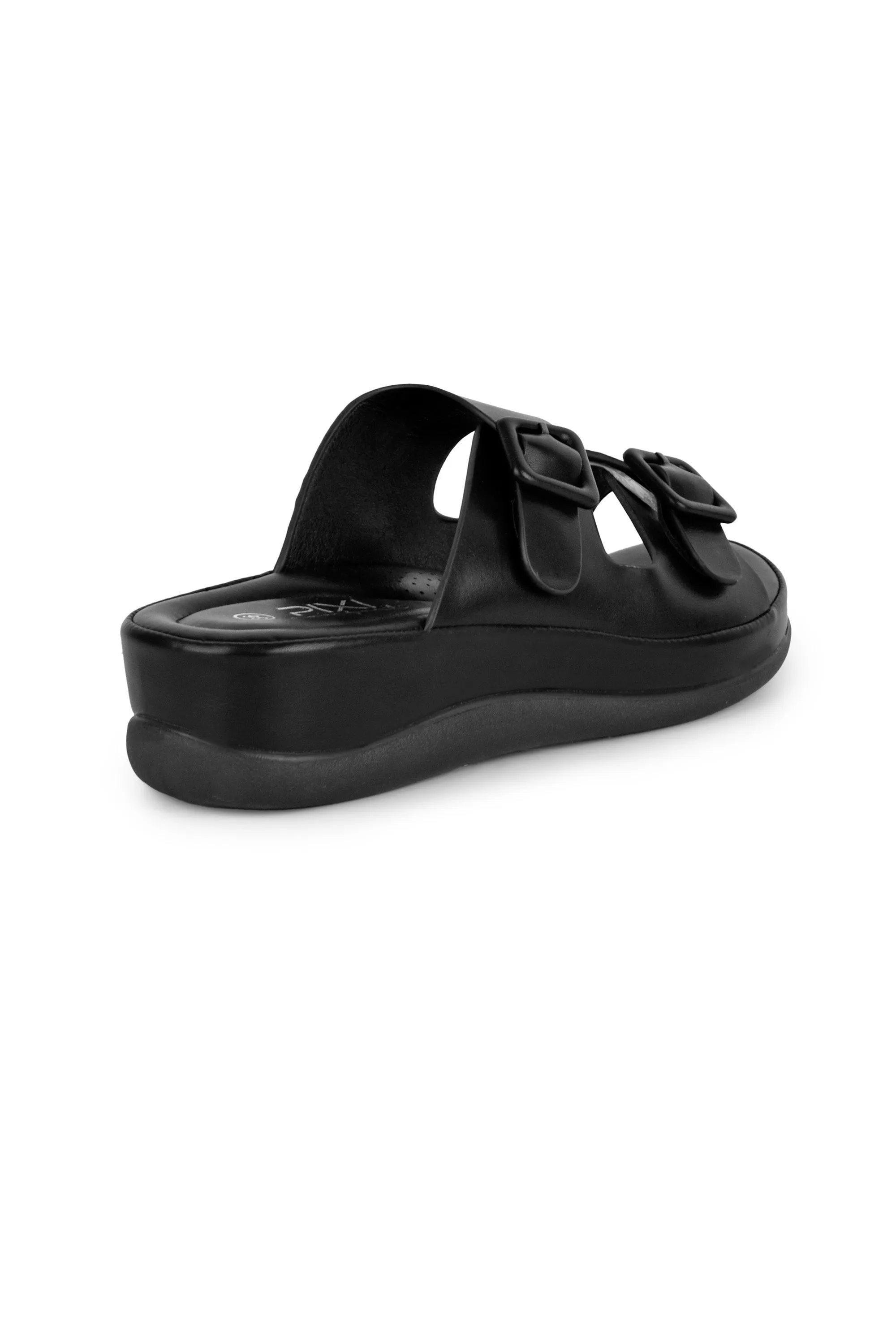 01-5221 Flat Buckle Slipper