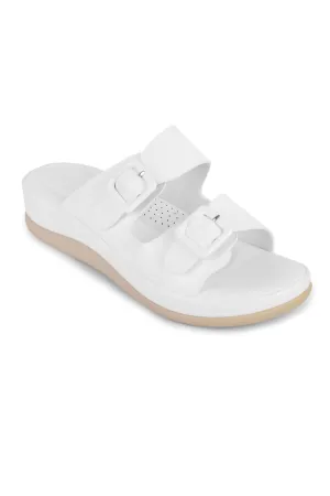 01-5221 Flat Buckle Slipper
