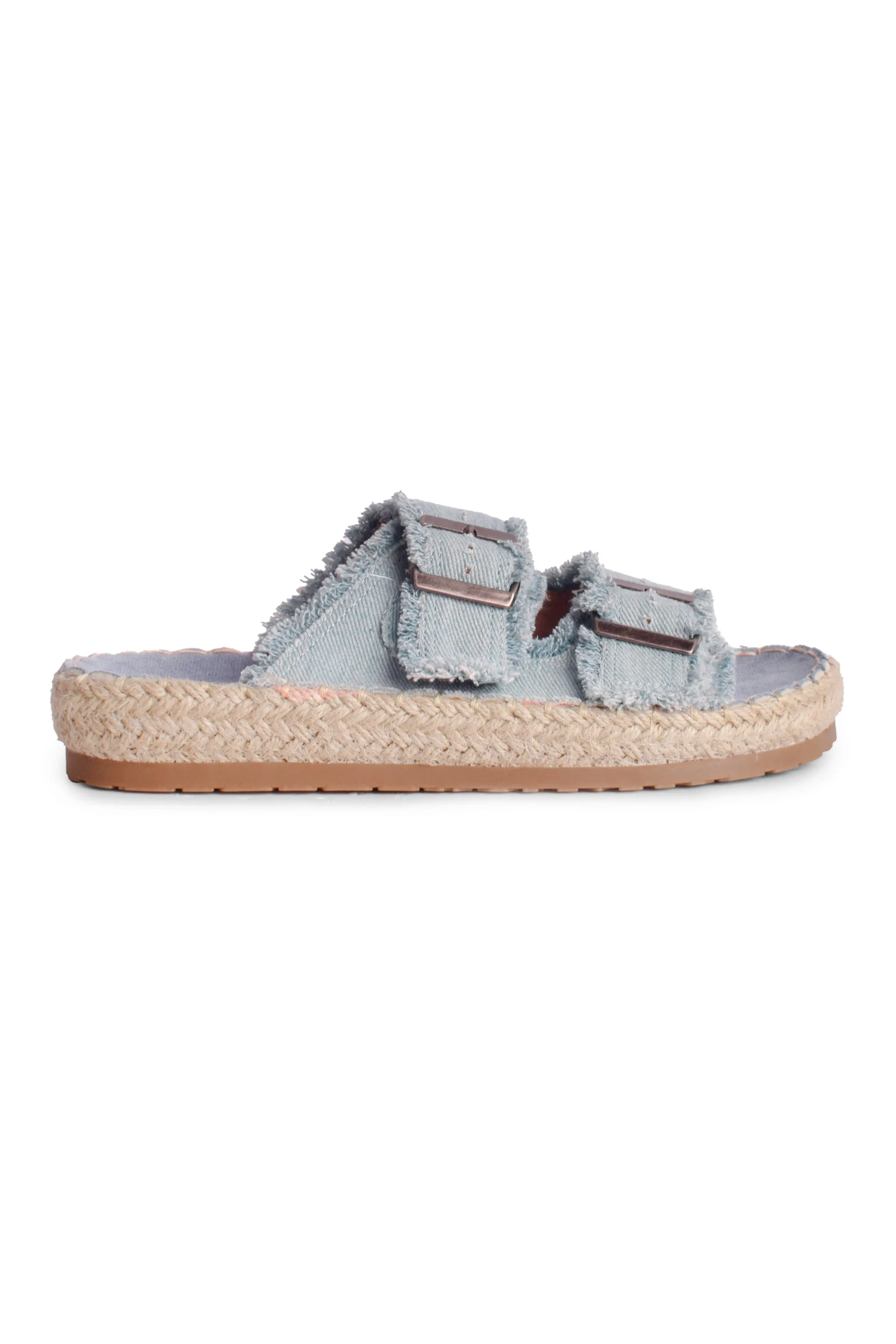 01-5253 Flat Buckle Slipper