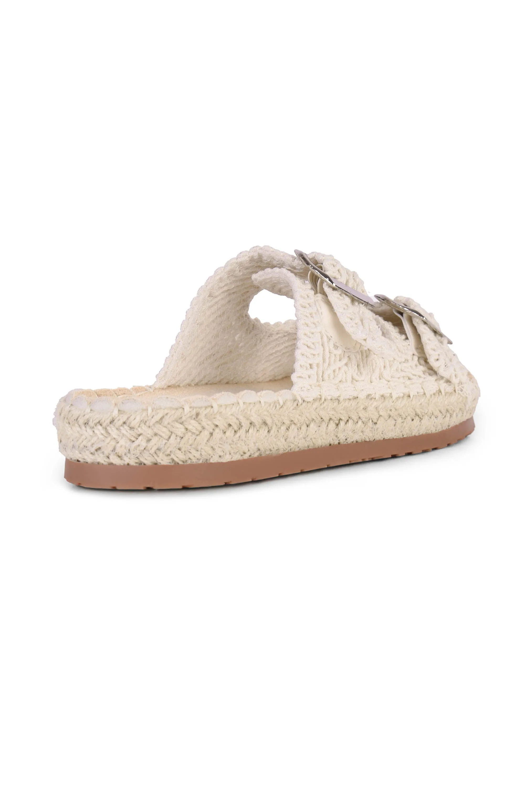 01-5254 Flat Buckle Slipper