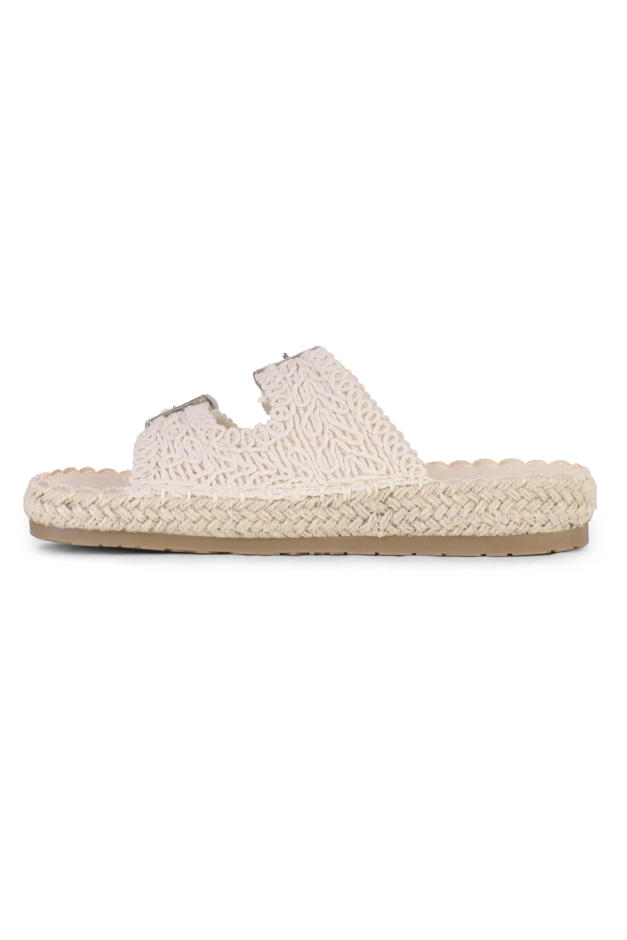 01-5254 Flat Buckle Slipper