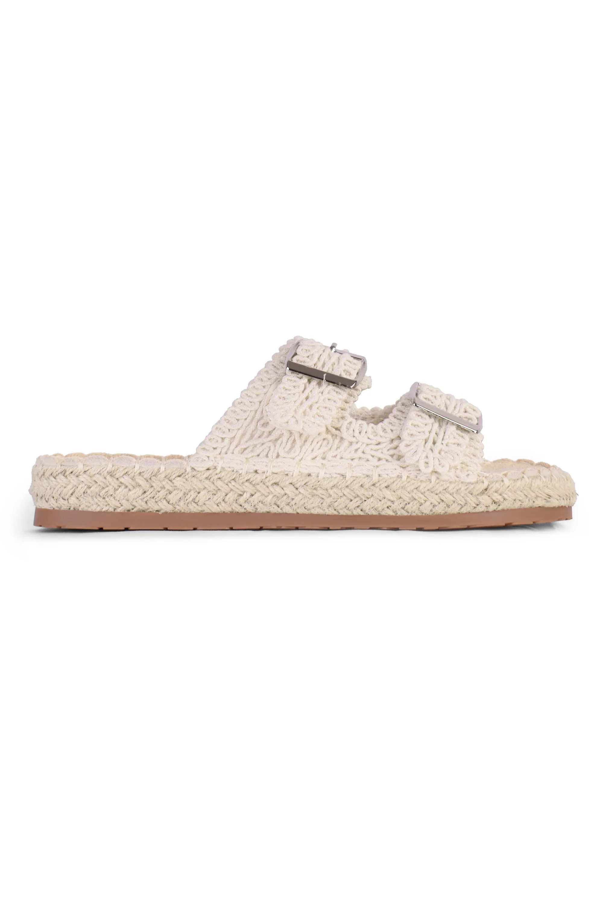 01-5254 Flat Buckle Slipper