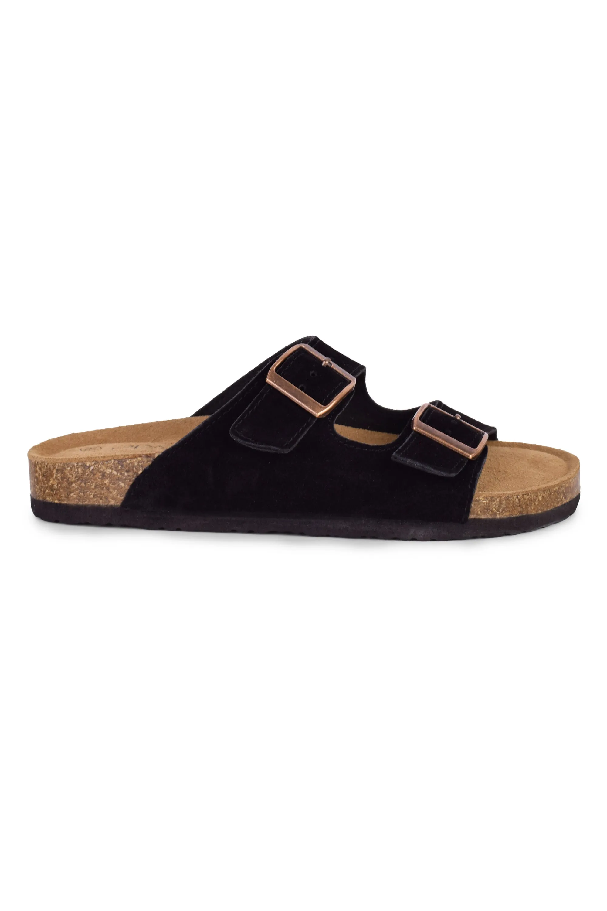 01-5380 Flat Buckle Slipper