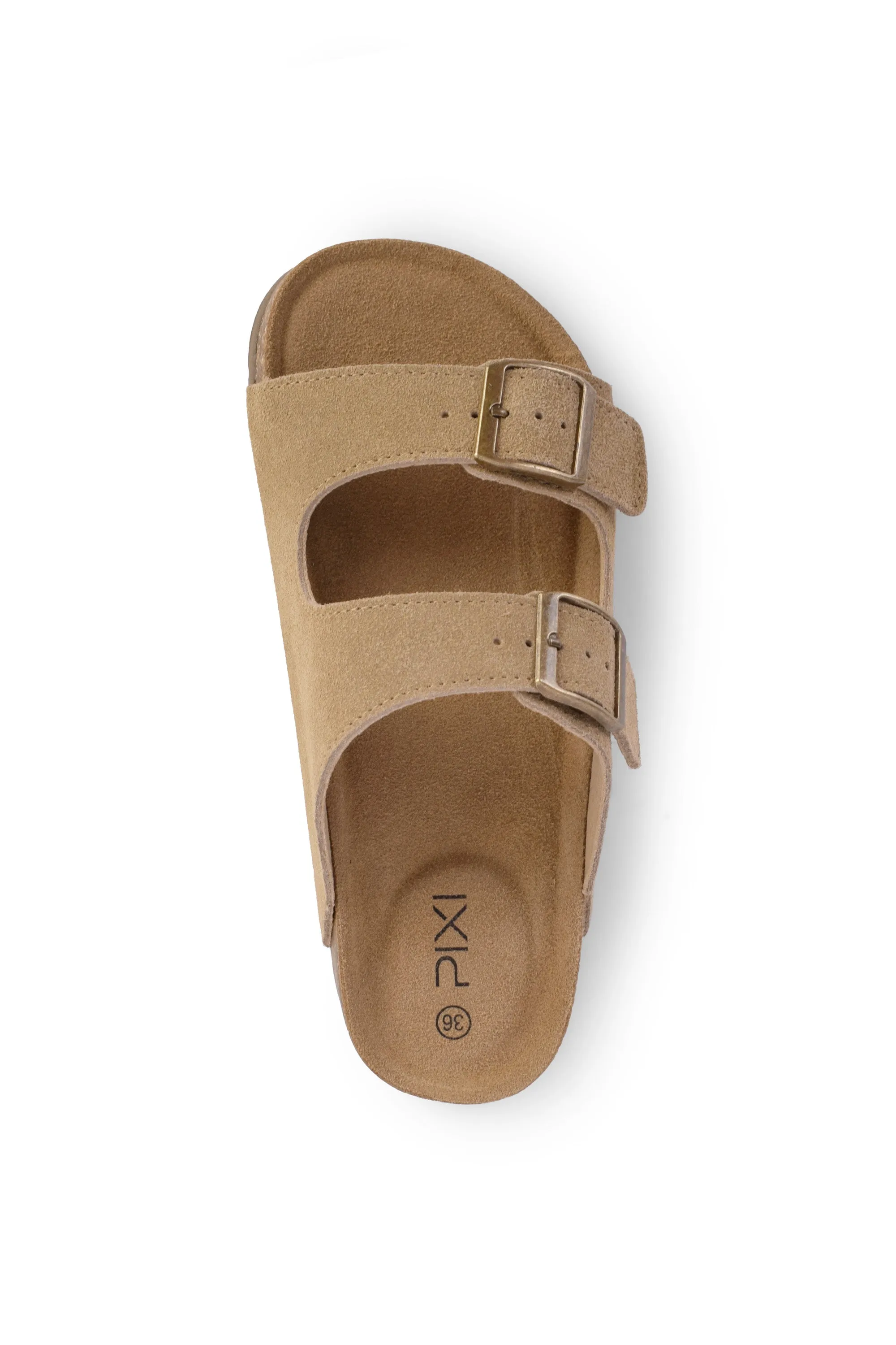 01-5380 Flat Buckle Slipper