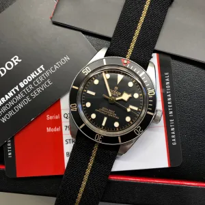 2020 Tudor Black Bay Fifty Eight 79030N Stainless Steel Wristwatch Box Papers
