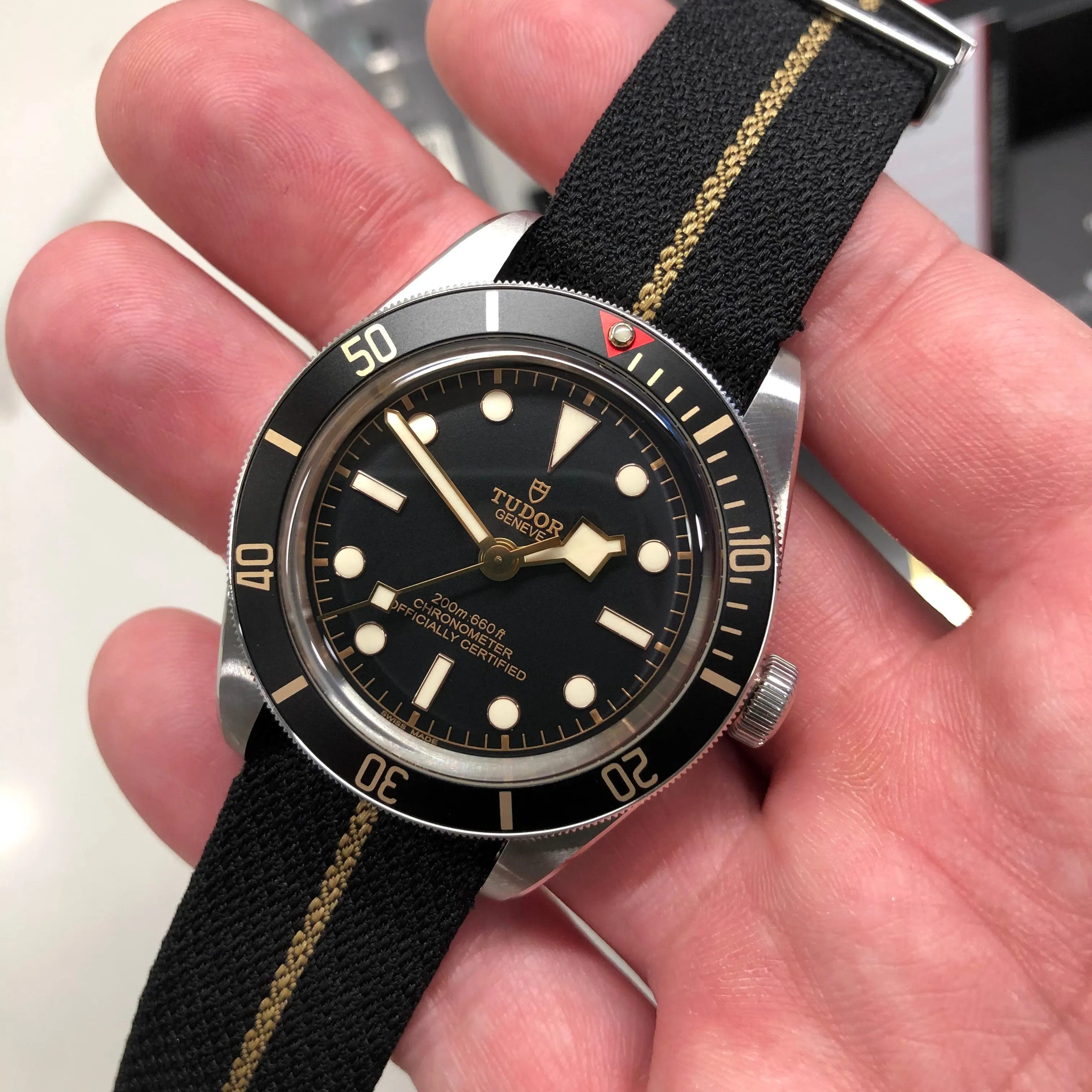 2020 Tudor Black Bay Fifty Eight 79030N Stainless Steel Wristwatch Box Papers