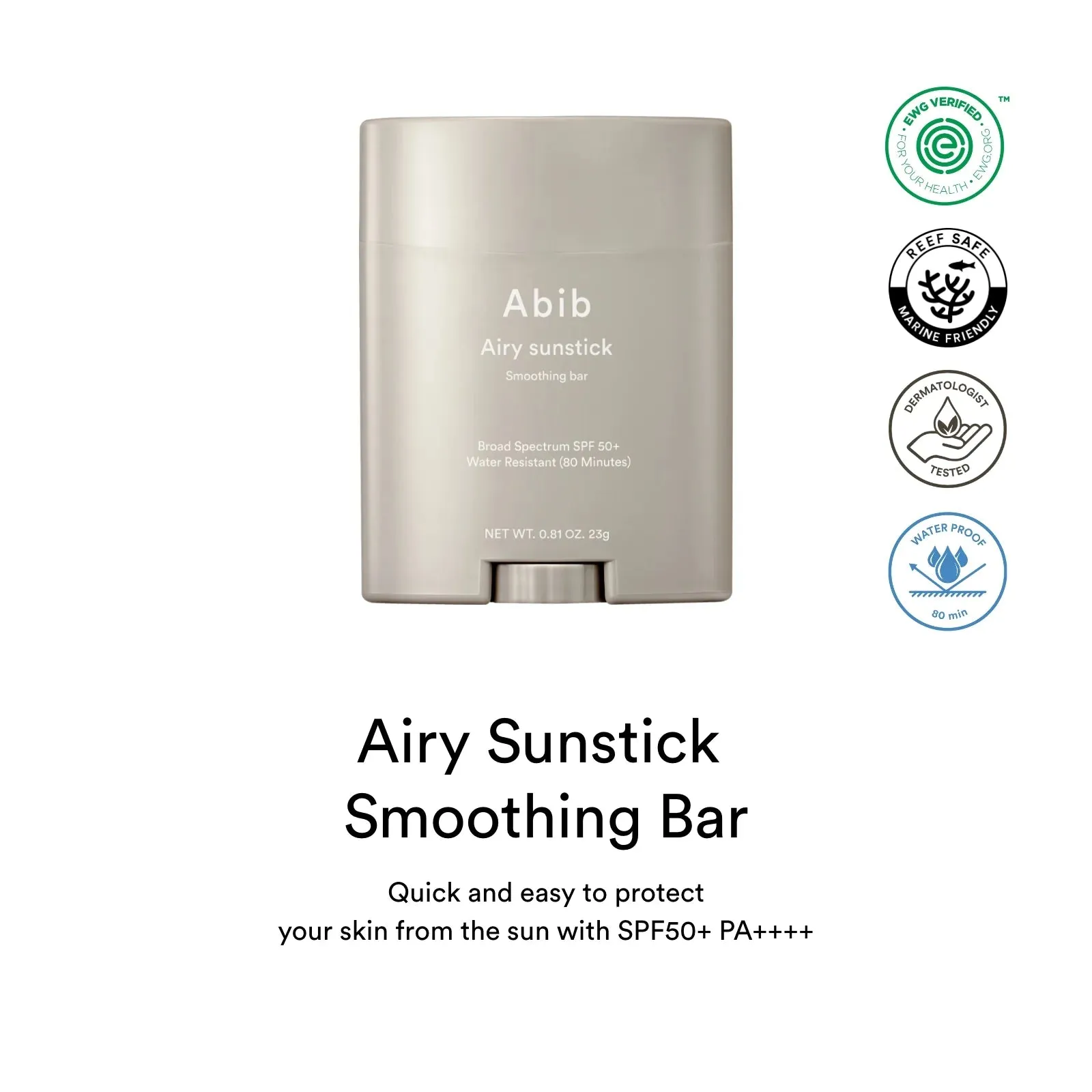 Abib - Airy Sunstick Smoothing Bar