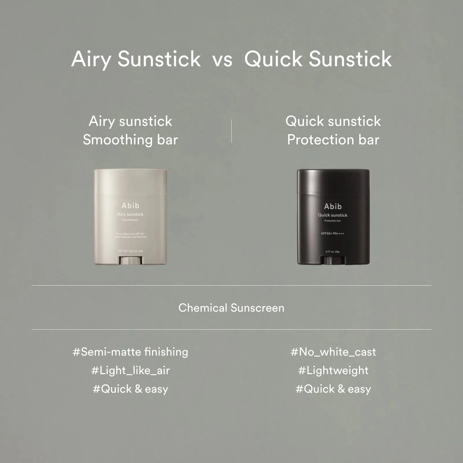 Abib - Airy Sunstick Smoothing Bar