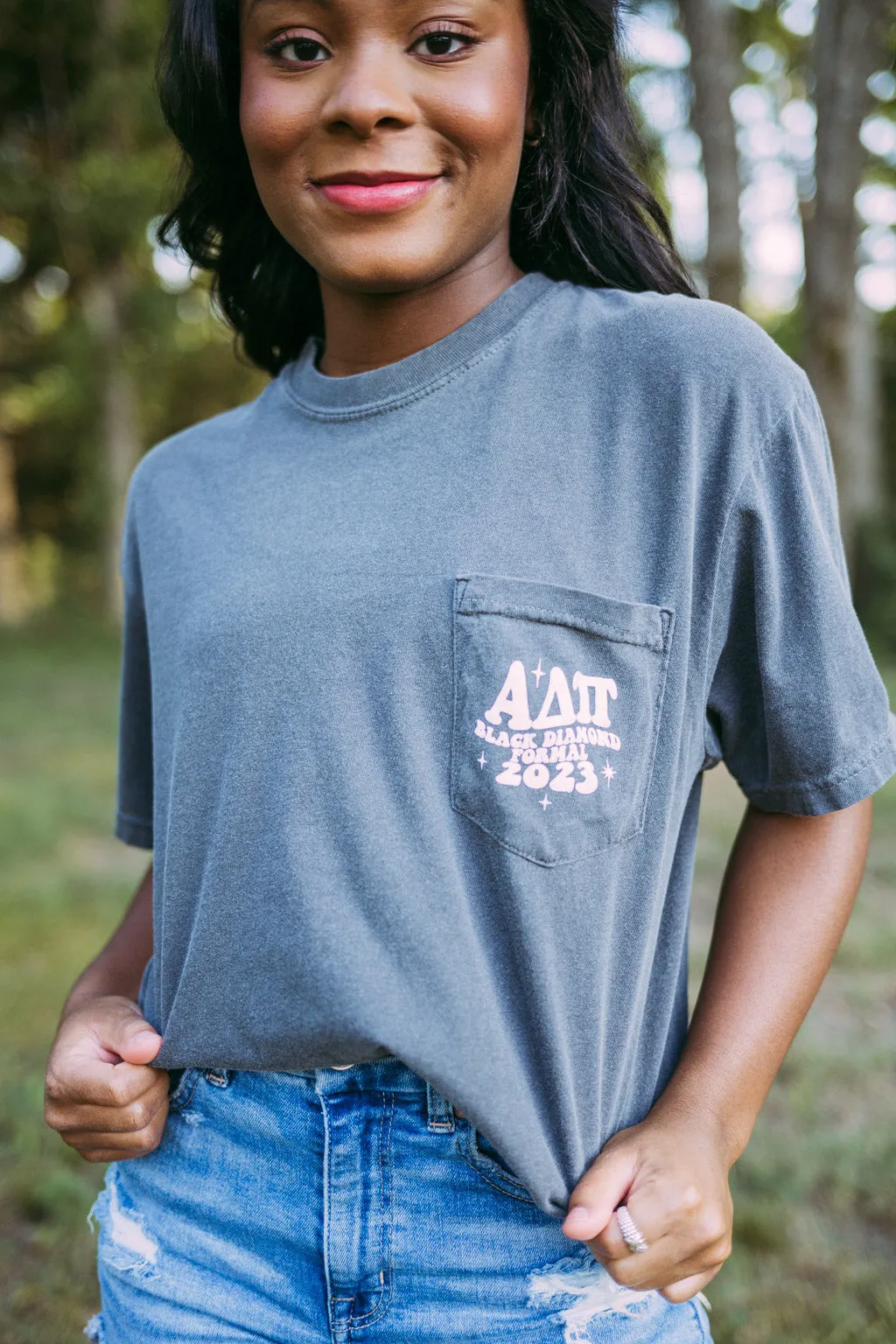 ADPi Black Diamond Formal Tshirt