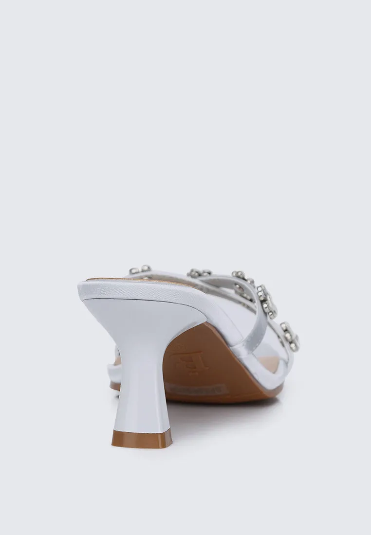 Alyssa Comfy Heels In Grey