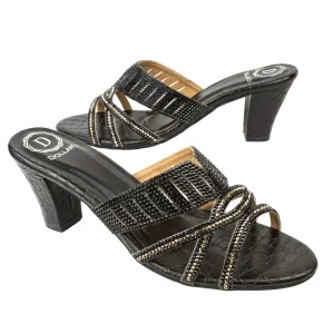 Amna Heels S202H - Black