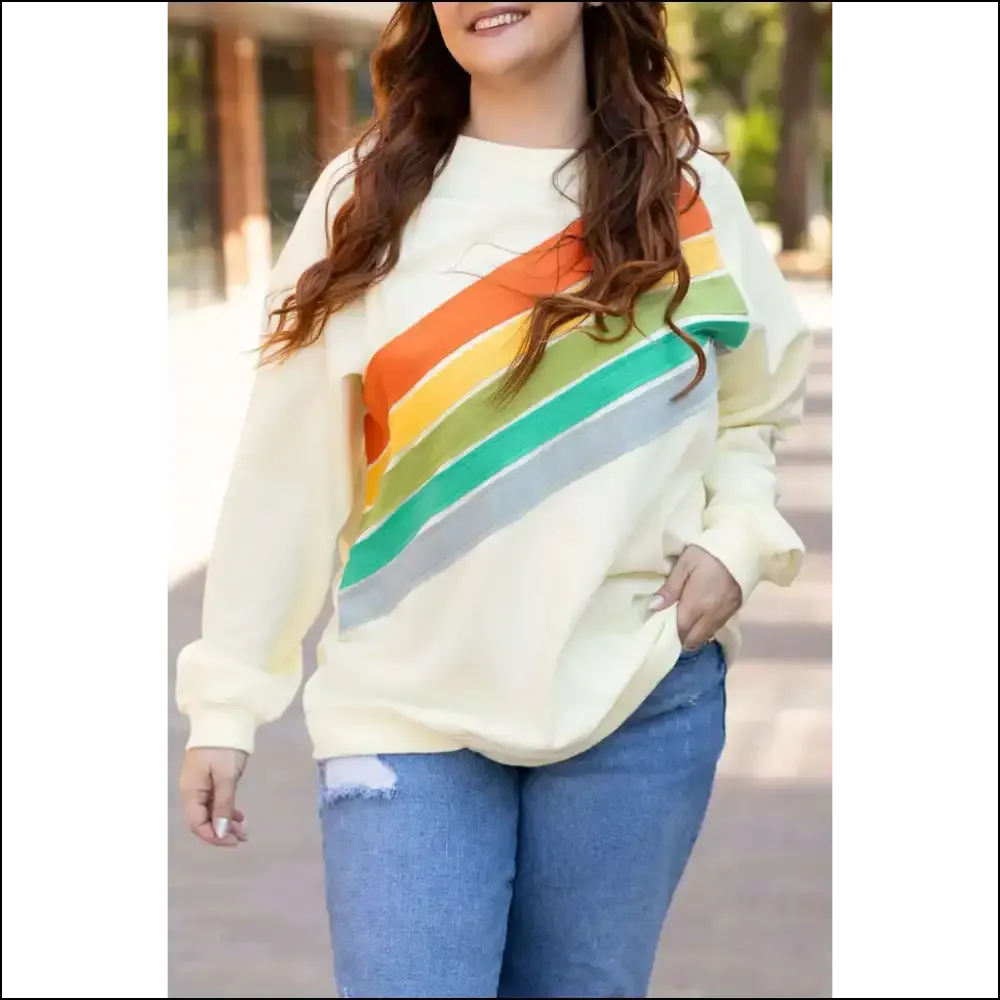 Black Rainbow Colorblock: so Comfy, It's Practically Illegal! 🌈