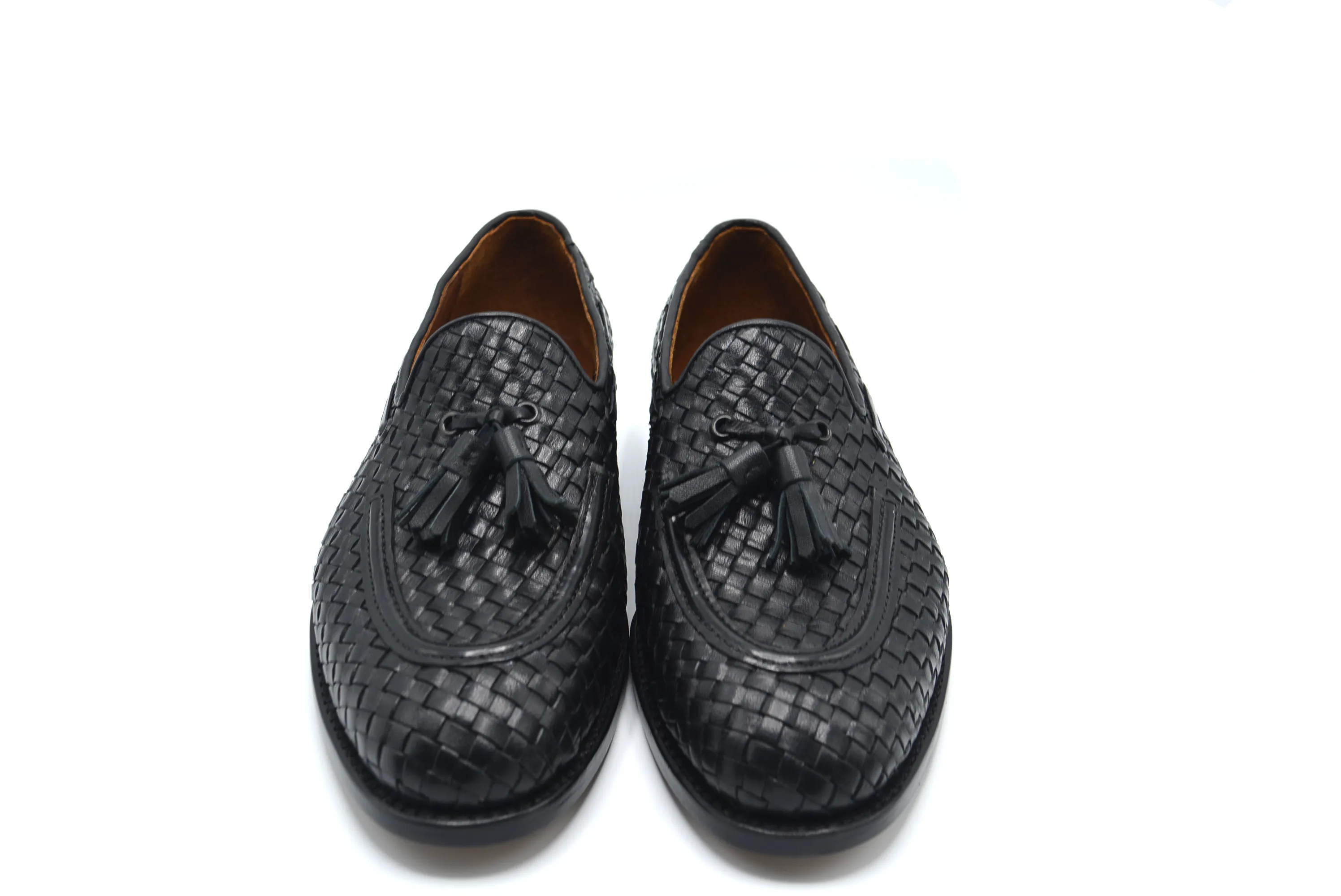 Braided Tassel Loafer Shoes