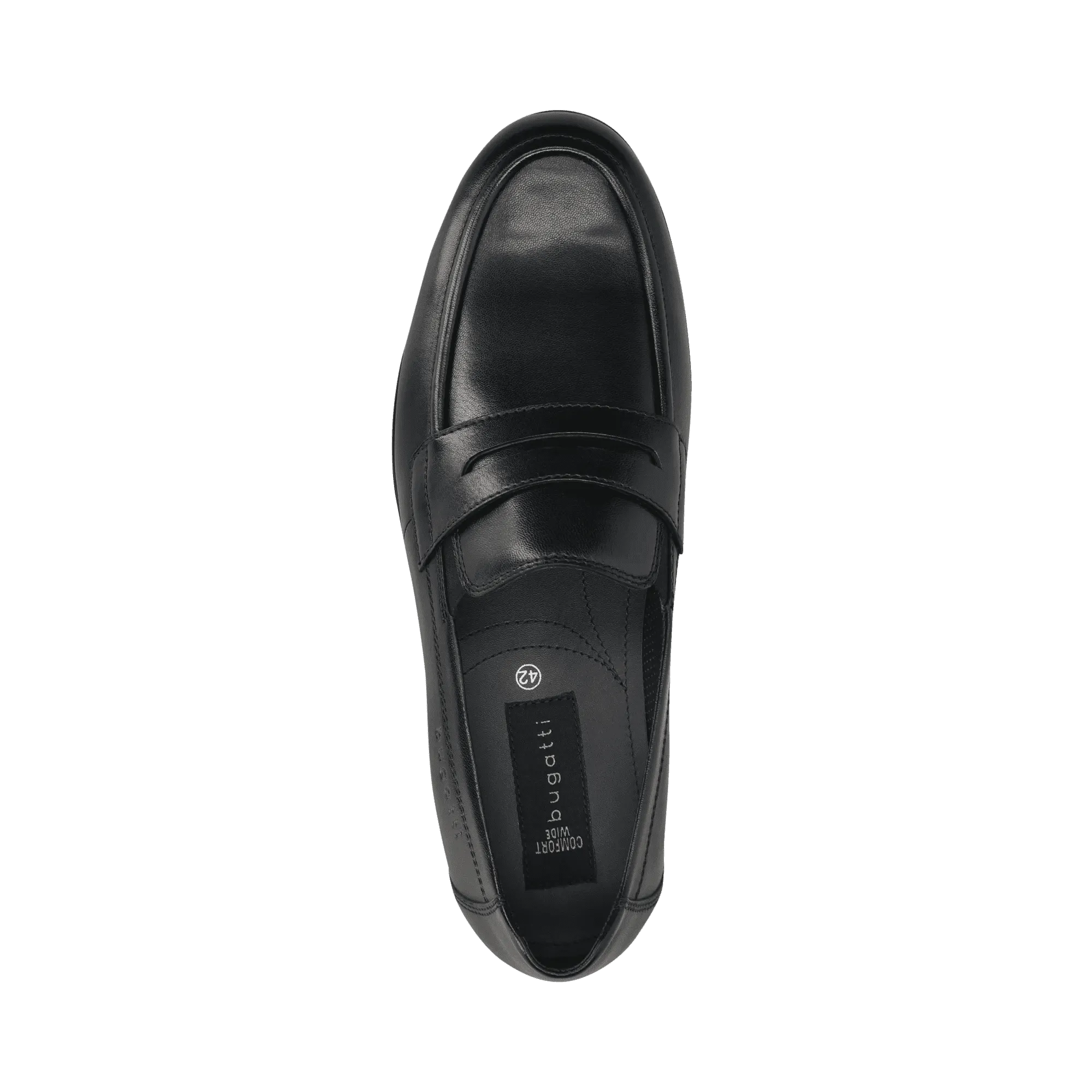 Bugatti Black Loafer|311AS86010