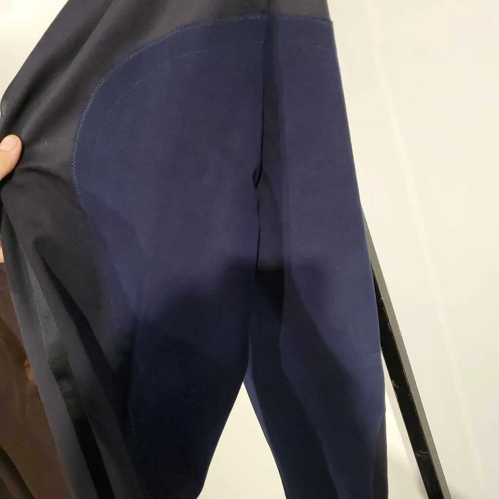 Carl Meyers Navy Formal Jods with Full Seat Suede(27W, 36 1/2INS)