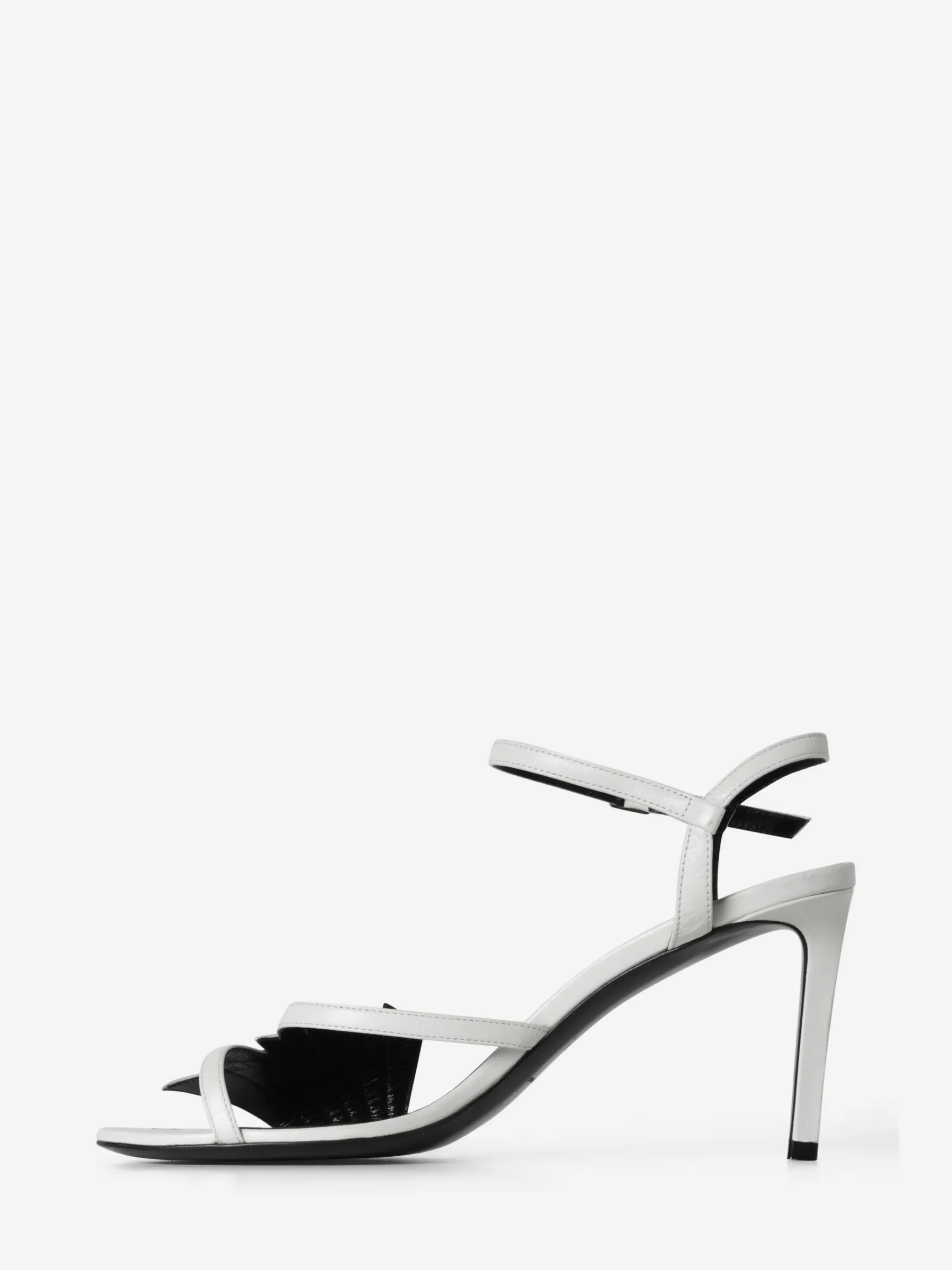CELINE FLAME OPEN TOE HEELS
