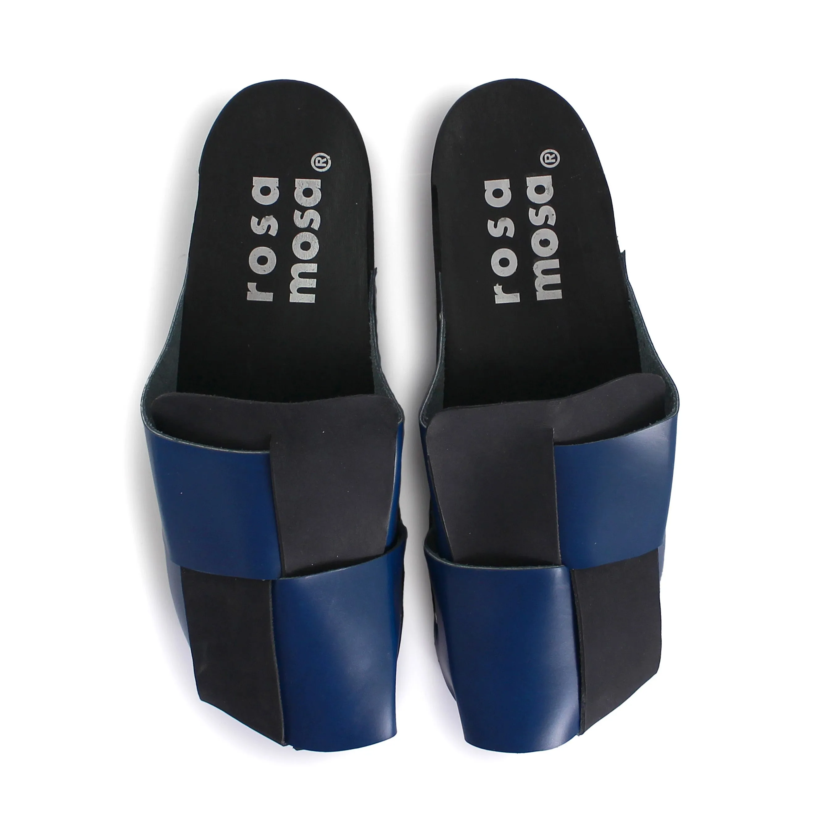 CHESS BICOLOR CLOG   Black / Cobalt