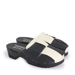 CHESS BICOLOR CLOG   Black / White