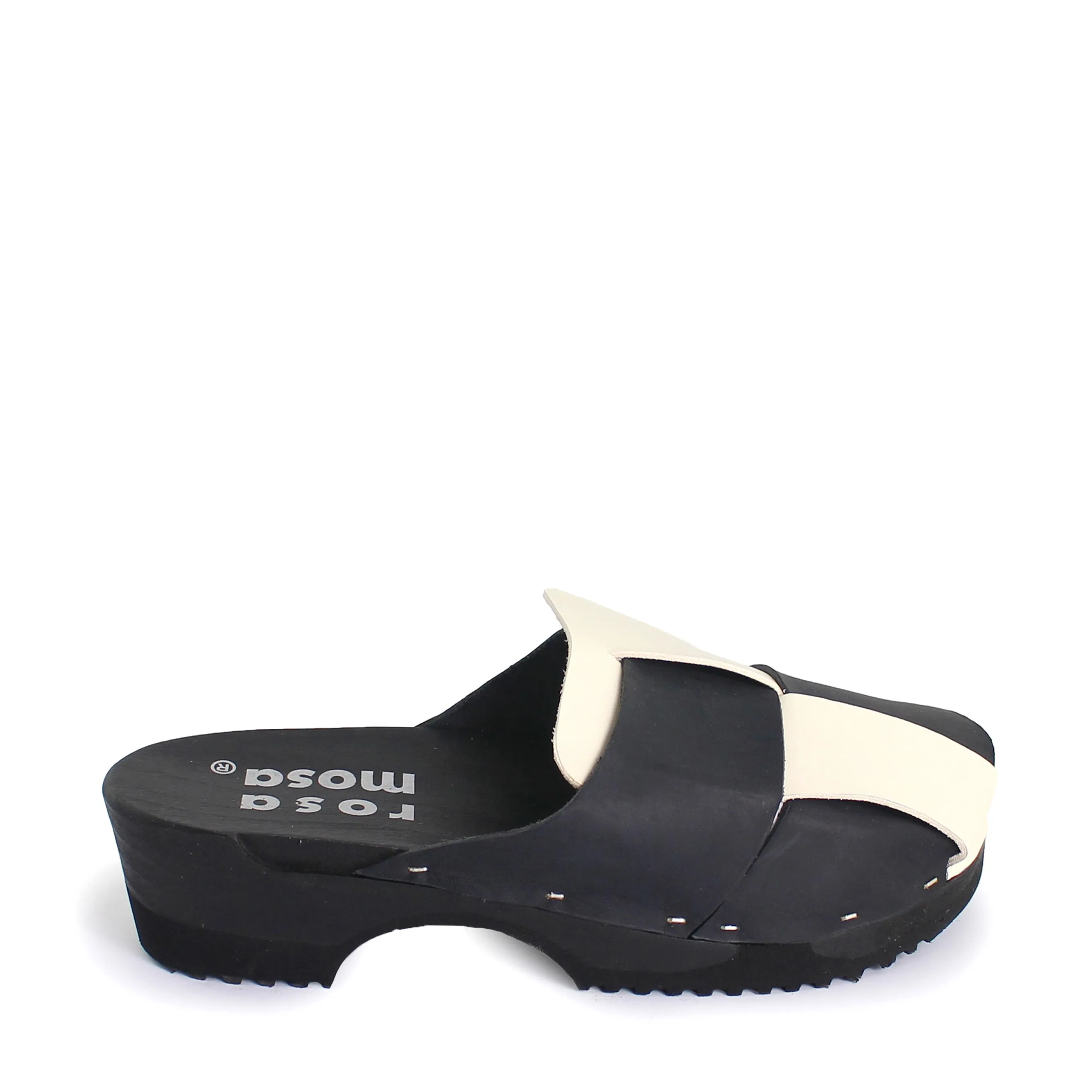 CHESS BICOLOR CLOG   Black / White