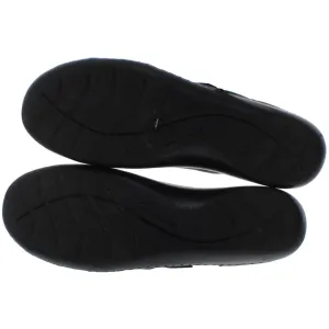 Clarks Womens Ashland Spin Q Leather Mary Jane Flats