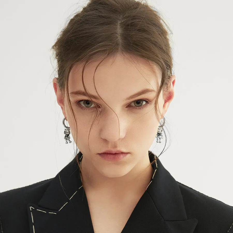 Cool Bear Earring