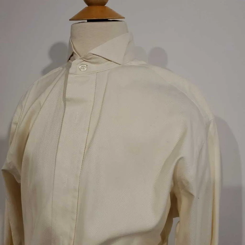 Cream Formal Shirt