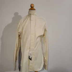 Cream Formal Shirt