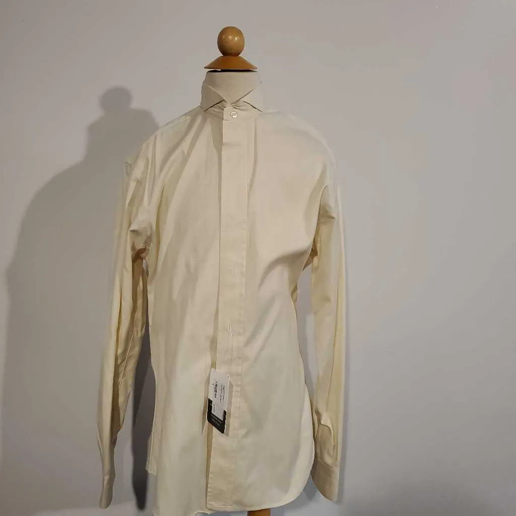 Cream Formal Shirt