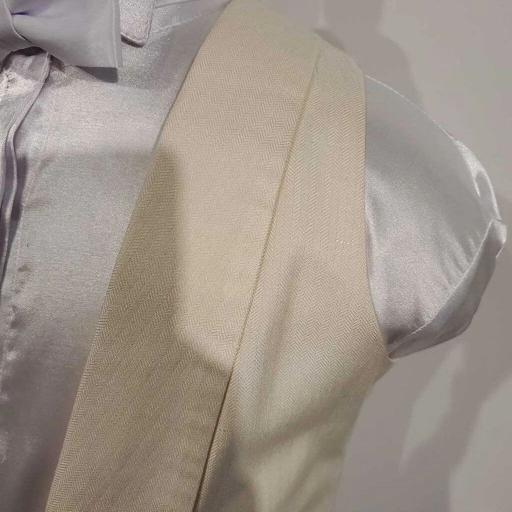Cream Formal Vest