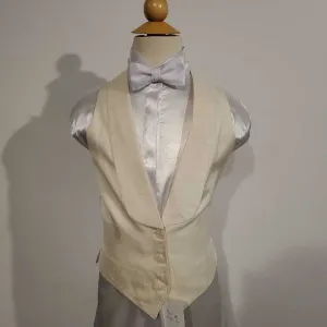 Cream Formal Vest