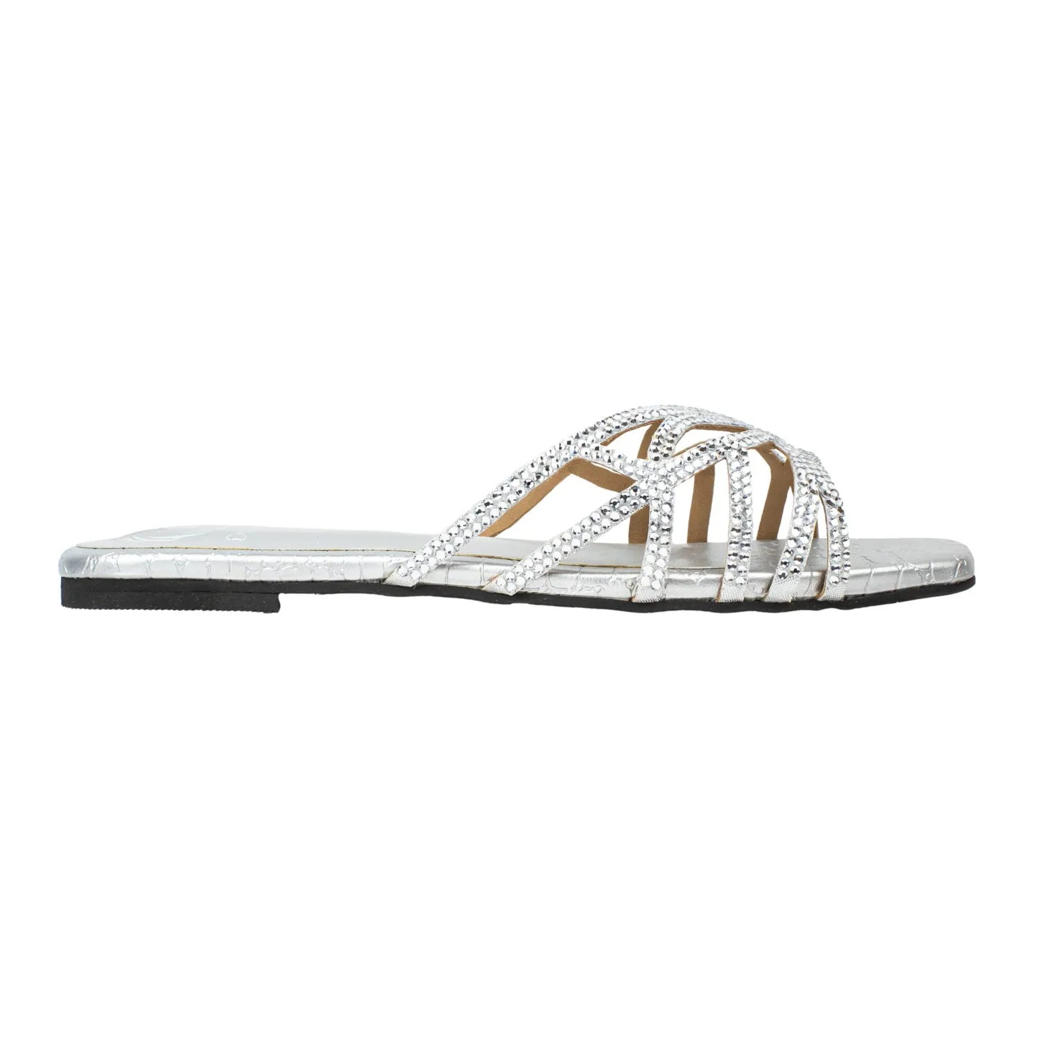 Dalia Flats S201F - Silver