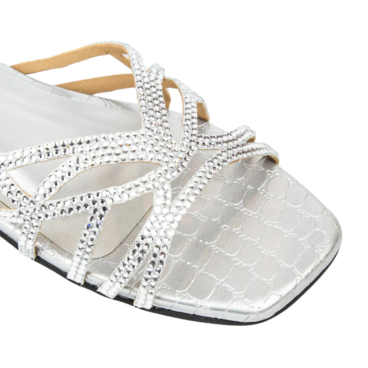 Dalia Flats S201F - Silver