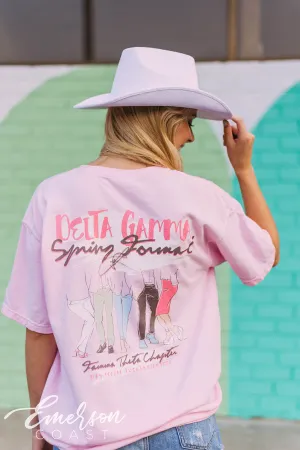 Delta Gamma Dancing Spring Formal Tee