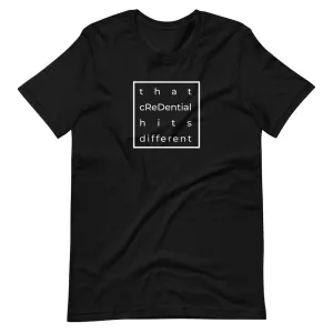 Dietitians Hit Different | Unisex Cotton Crew | Shades of Gray