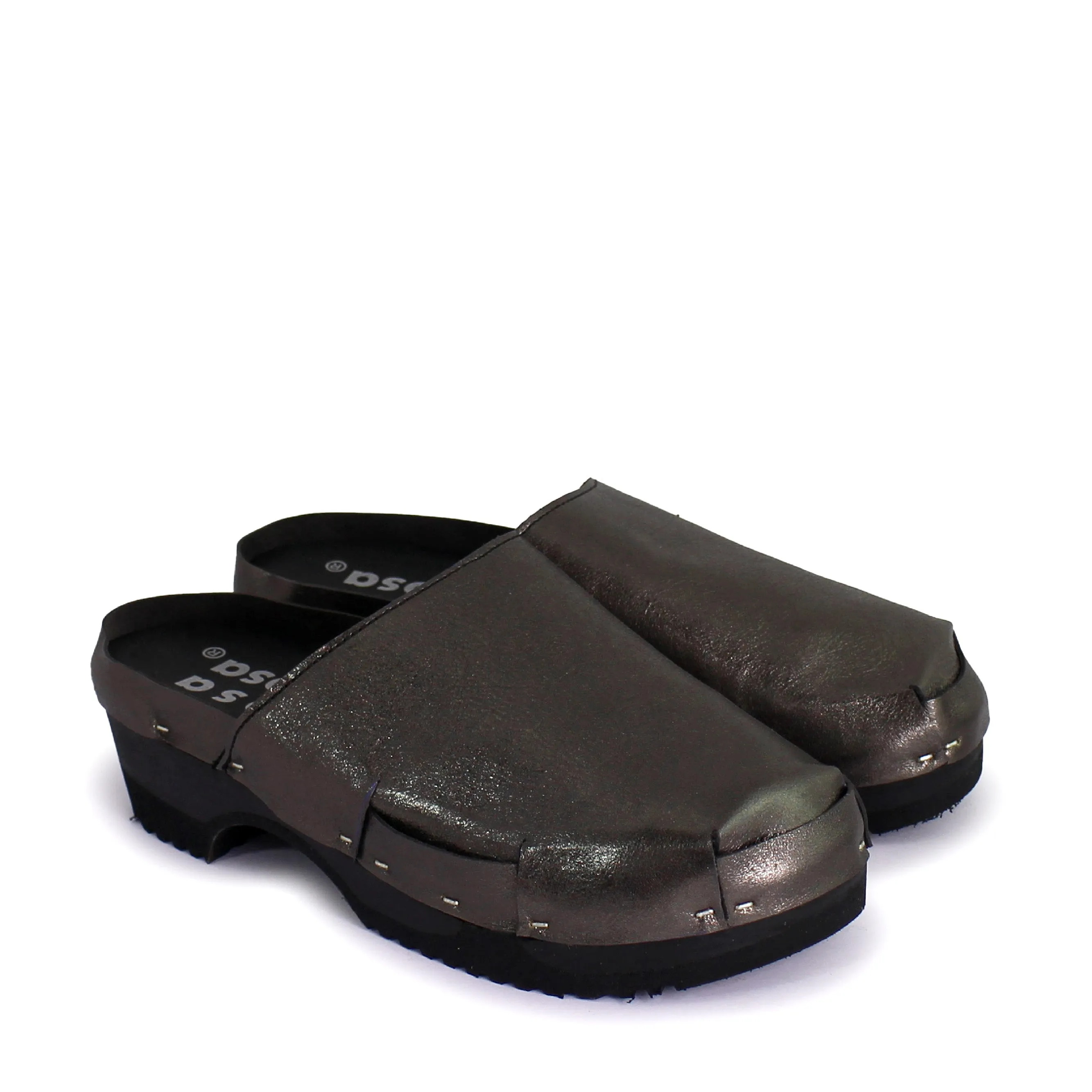 DONAU CLOG METALLIC   Dark