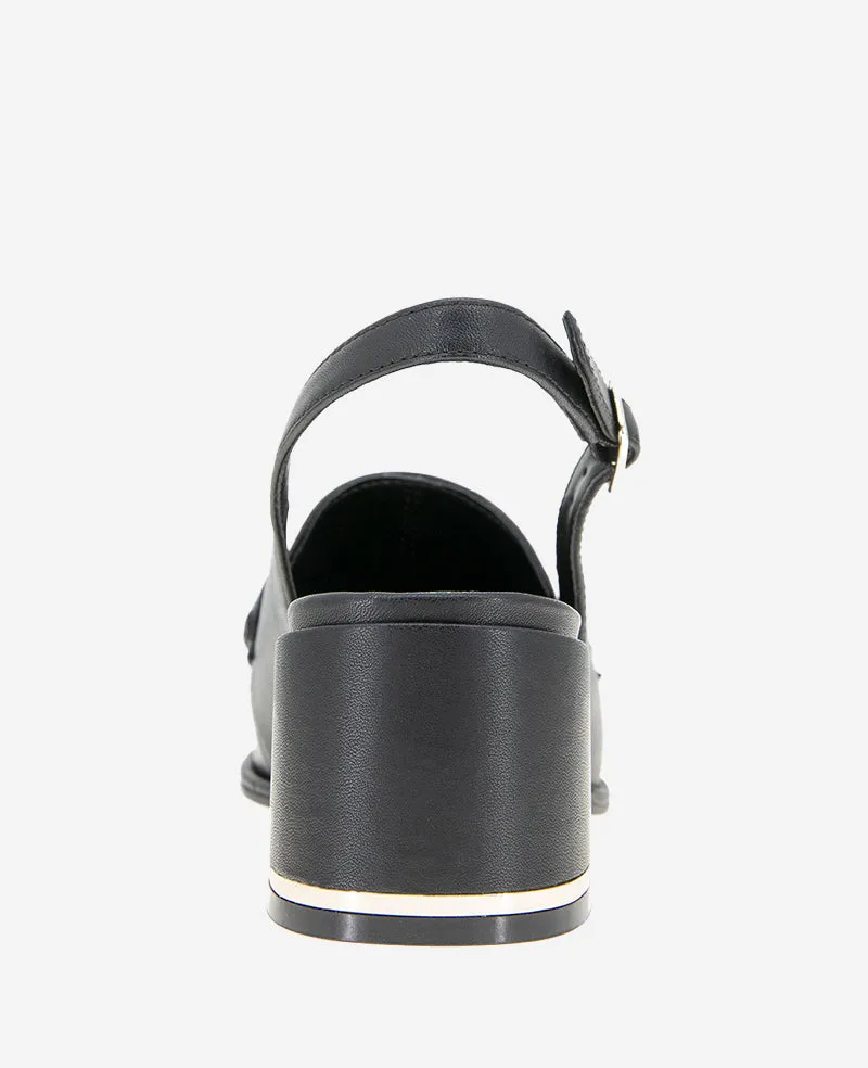 Elina Leather Slingback Loafer