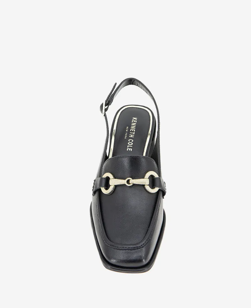 Elina Leather Slingback Loafer