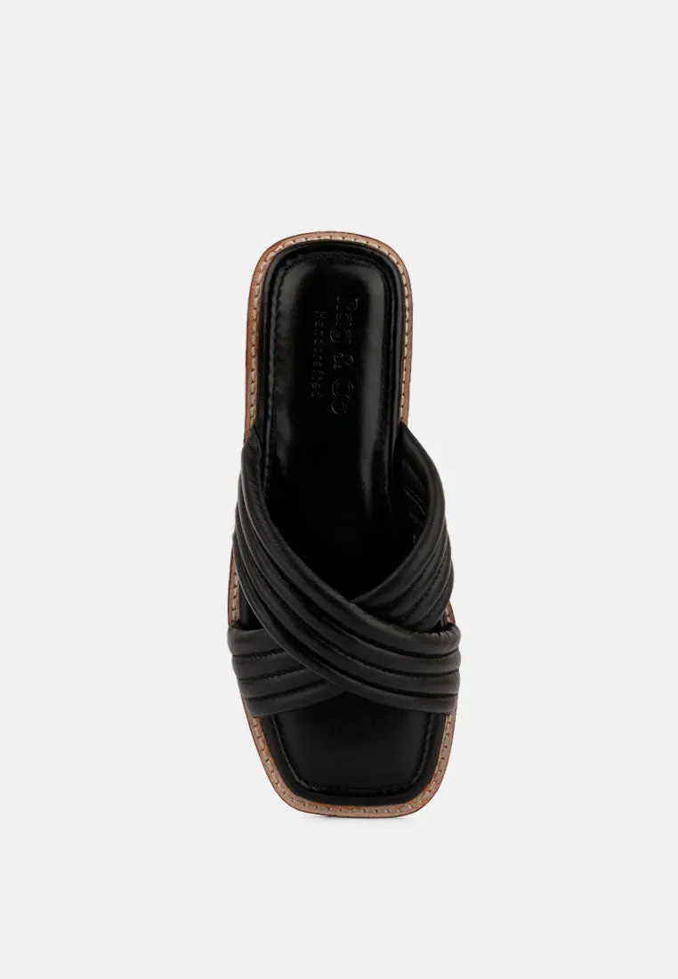 Eura Quilted Leather Flats By Ruw