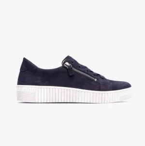Gabor WISDOM Womens Trainers Dark Blue