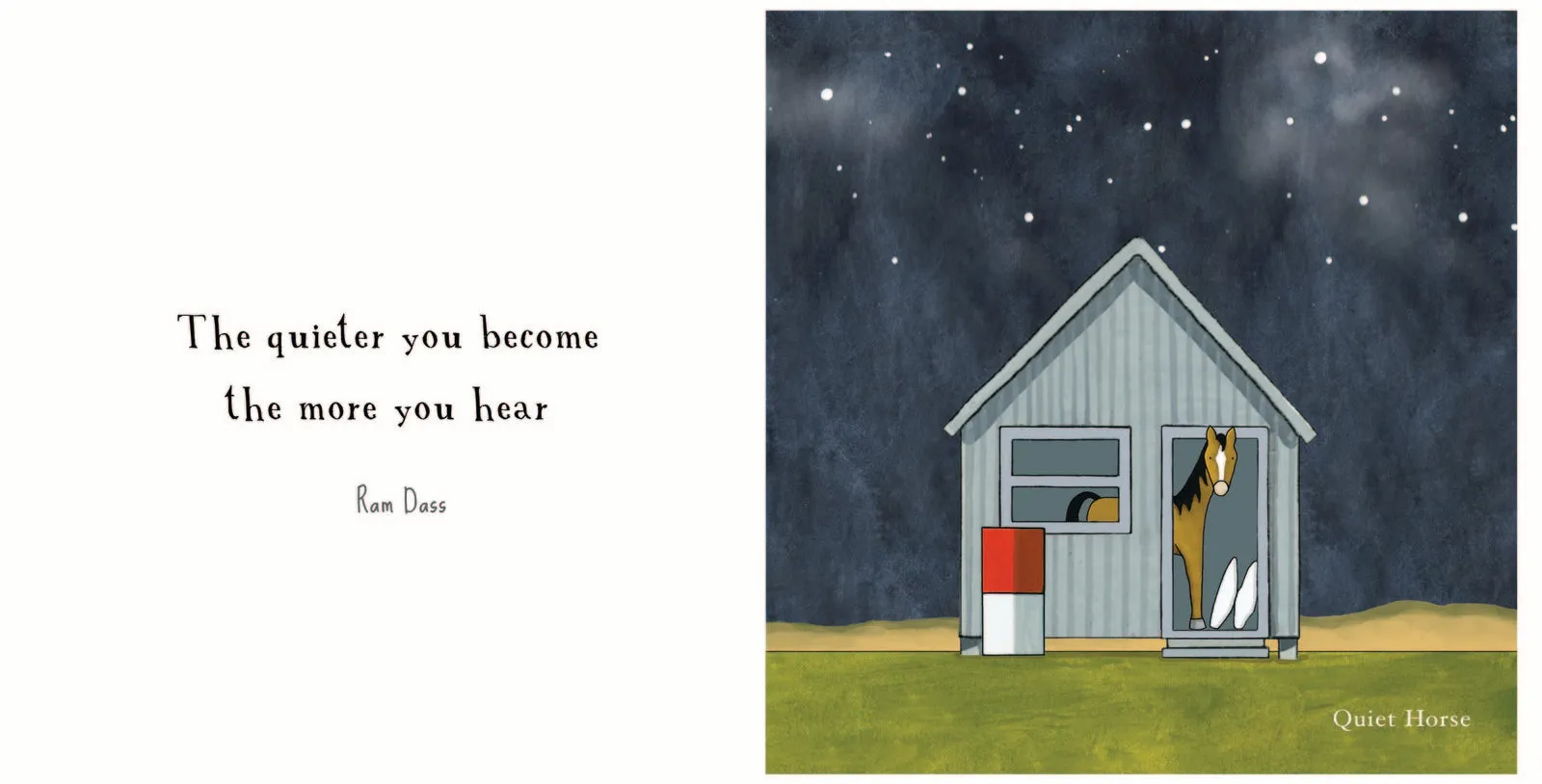 Glass half full Hardcover book by Red Tractor Designs