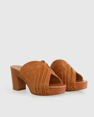 Golden Shore Heels