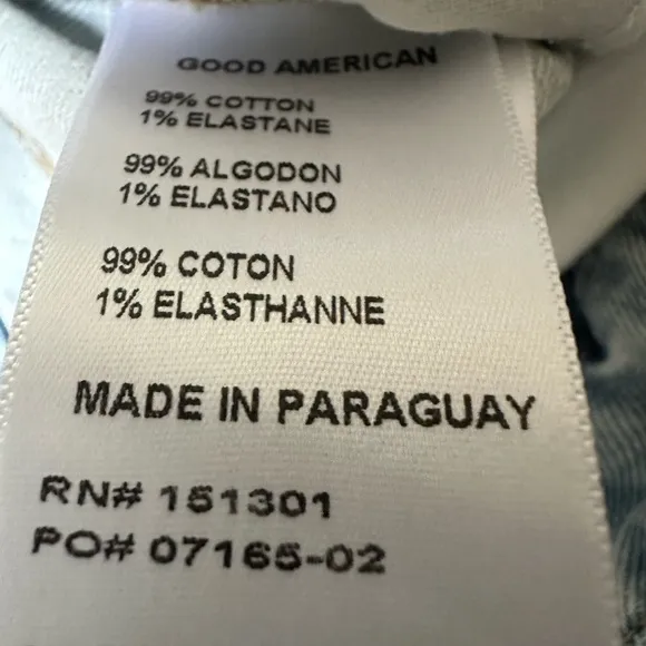 GOOD AMERICAN Jeans.