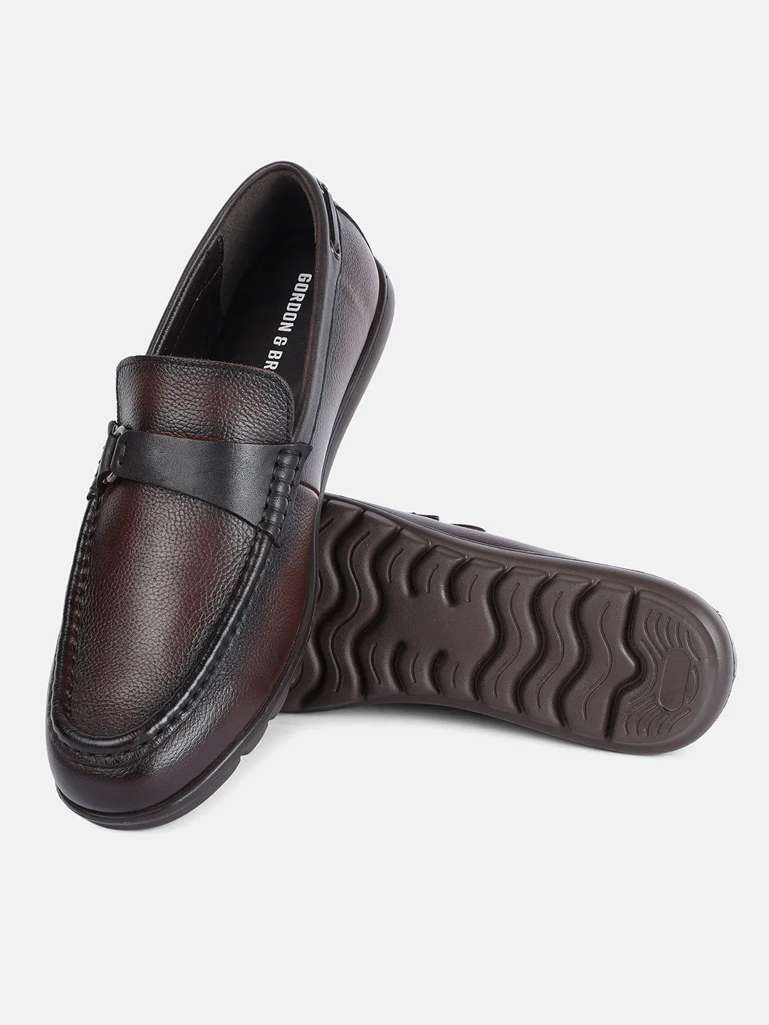 Gordon And Bros Brown Men Loafer