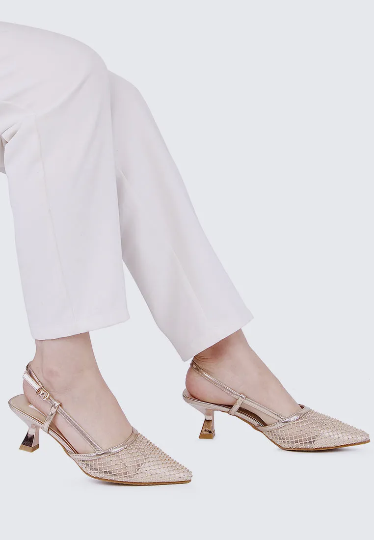 Gwen Comfy Heels In Pink