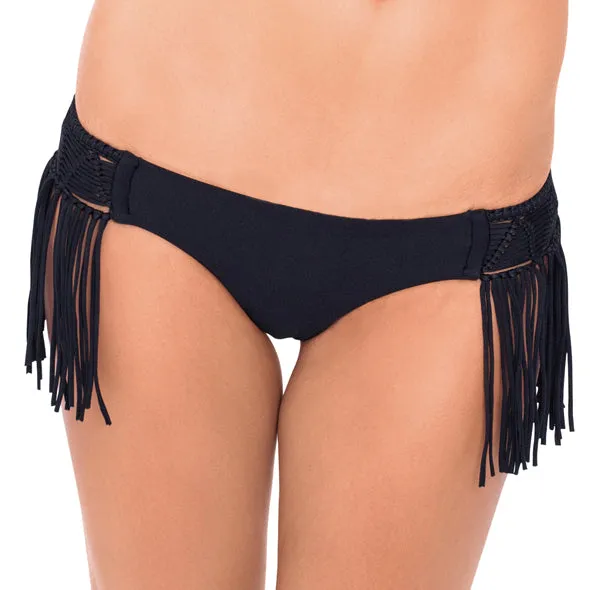 HEART OF A HIPPIE - Weave Fringed Skimpy Bottom