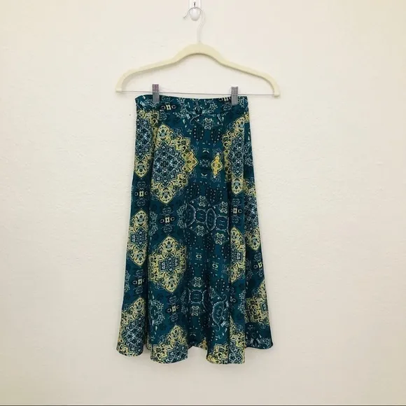 House of Harlow x Revolve Laya midi skirt in Moroccan tile print size XS