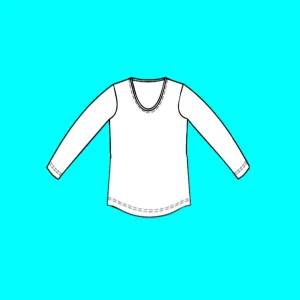 In B-Tween Long Sleeve Tee - Curve Fit
