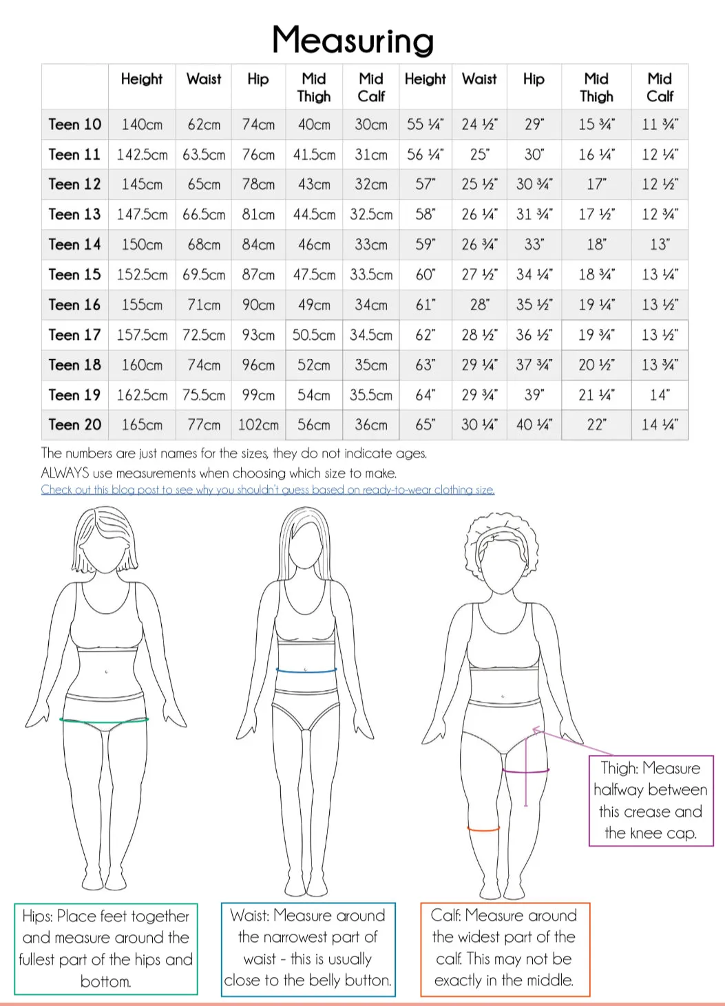In B-Tween Long Sleeve Tee - Curve Fit